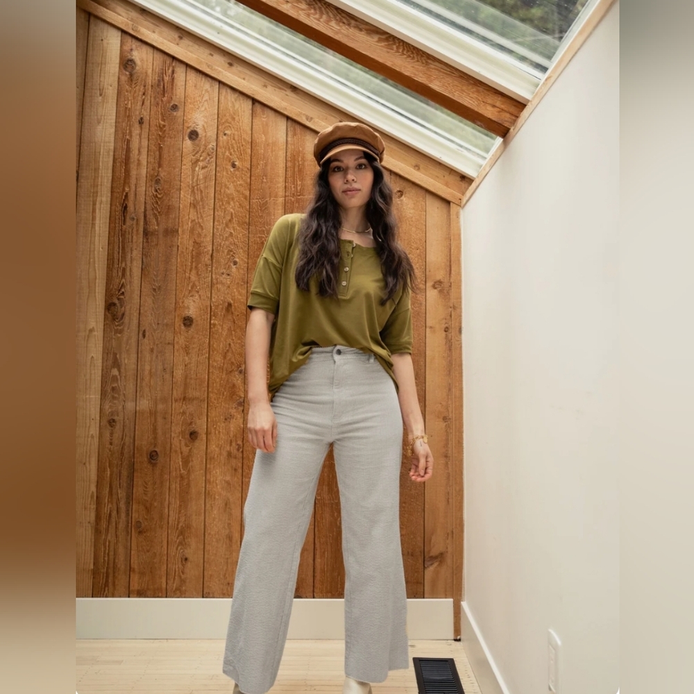 Jackson Rowe Reform corduroy wide leg pants sz L
